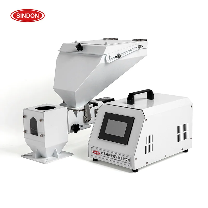 Plastic Volumetric Color Pellet Screw Masterbatch Doser For Injection Machine