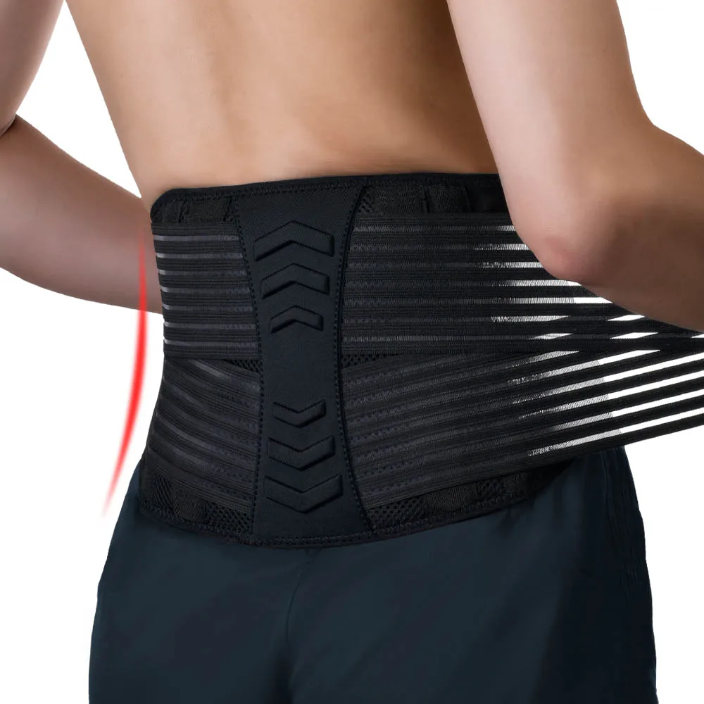HBG 1591 Back Pad Waist Support Brace Lumbar Back Belt for Working Back Support Belt
