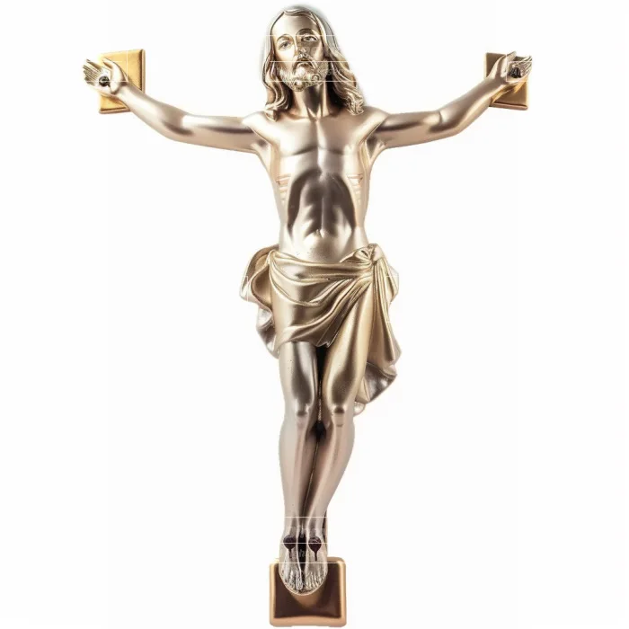 factory Wholesales High Quality Metal Crucifix Cross With Stand jesus christ cross for Home Office Church Christian Decor