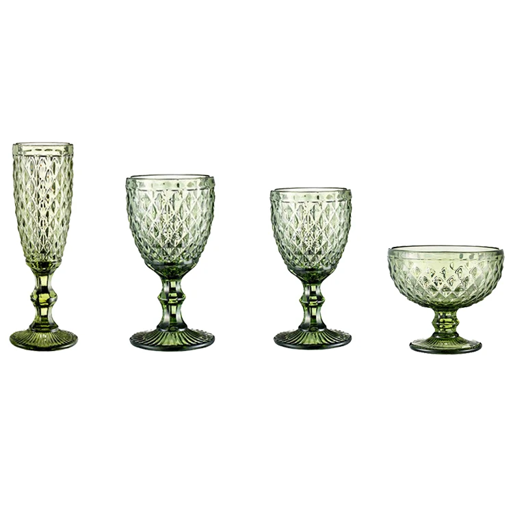 wholesale antique  gray color drinking shot wine glass cups