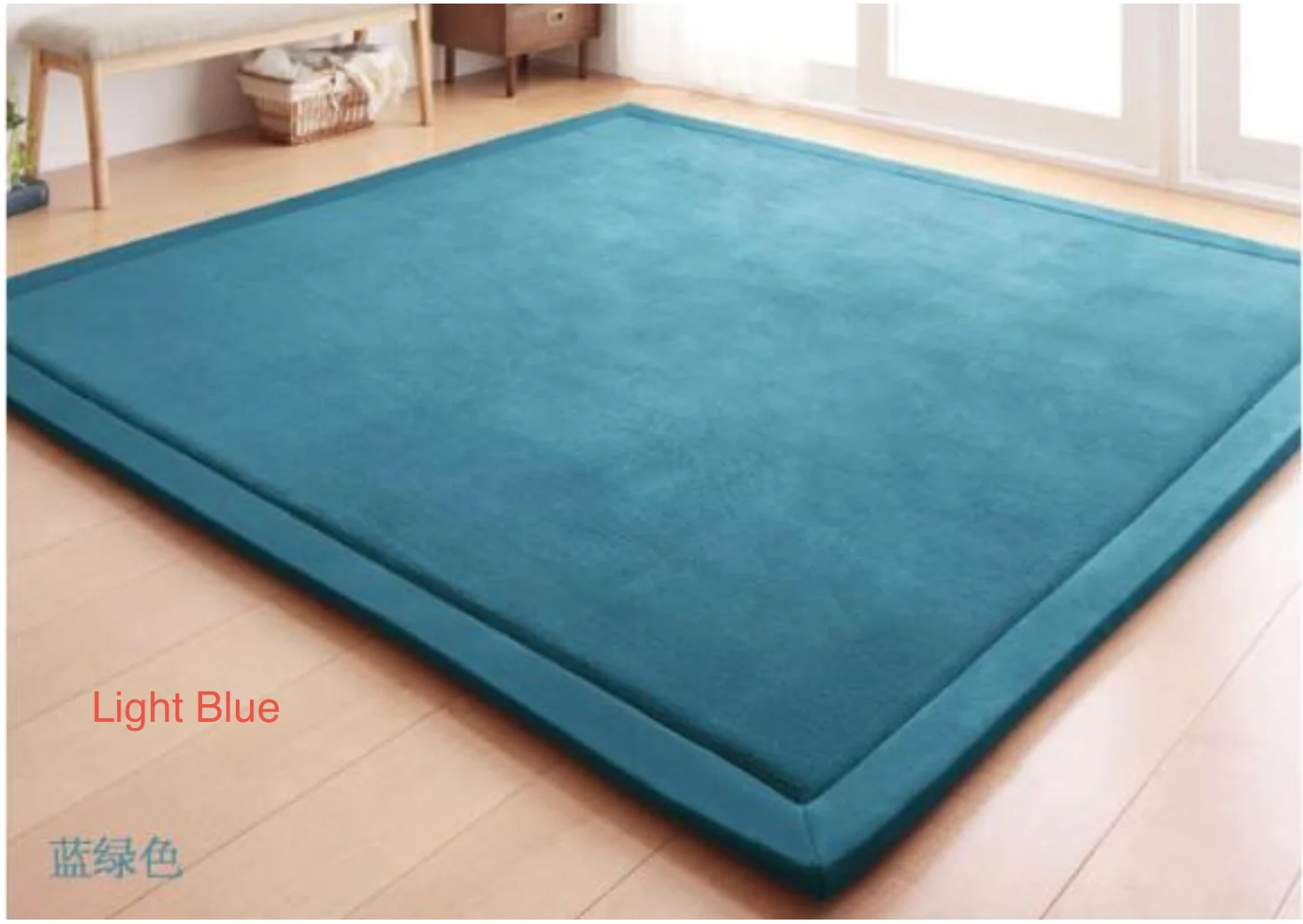 Super Soft Flannel Kids Play Tatami Mat in Rich Colors for Election