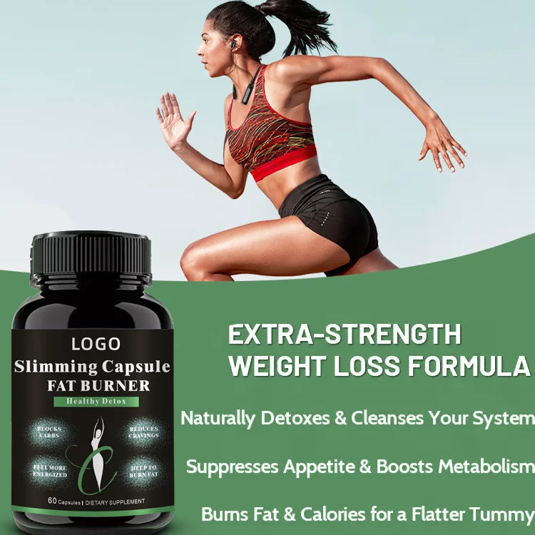 Best 100% natural herbal slimming capsule Diet fat burn fast and strong slim pills for weight loss tablets