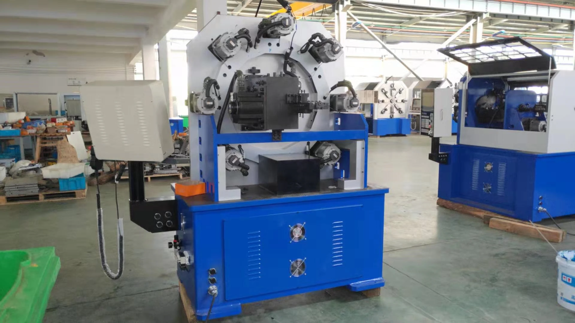 YFmachine CNC-1045 горячая Распродажа, новая Большая автоматическая машина для производства двойных крючков