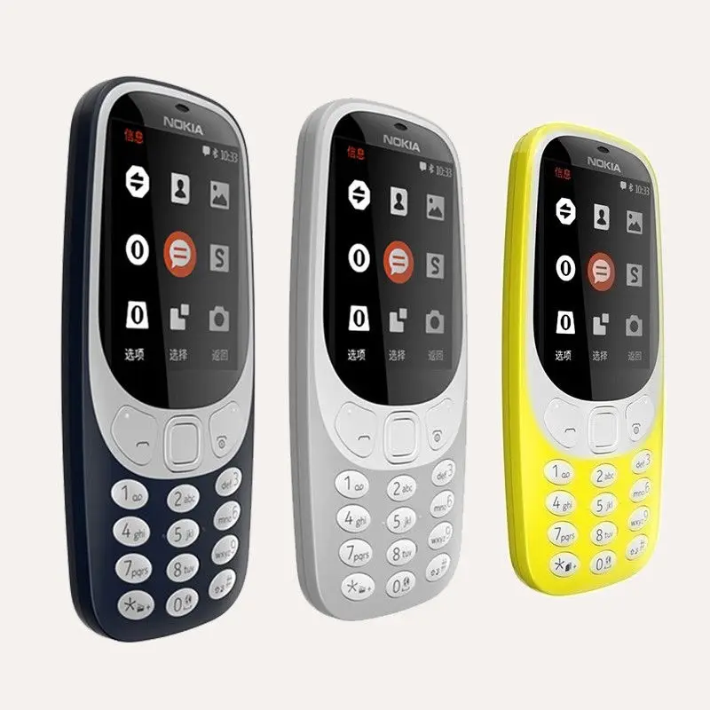 Мобильный телефон 3310 2 4 неумный 2G с прямой кнопкой для пожилых людей двумя симуляторами