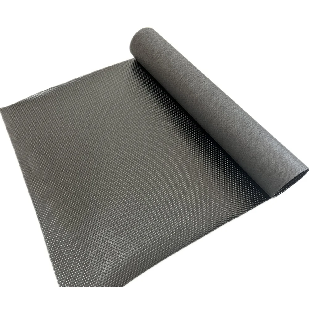 Dot pattern 1.2mm thickness acupuncture backing faux vinyl upholstery fabric pvc leather roll