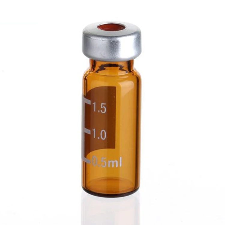 2ml Autosampler Crimp lid Glass  Hplc  Vial For Chromatography Instrument