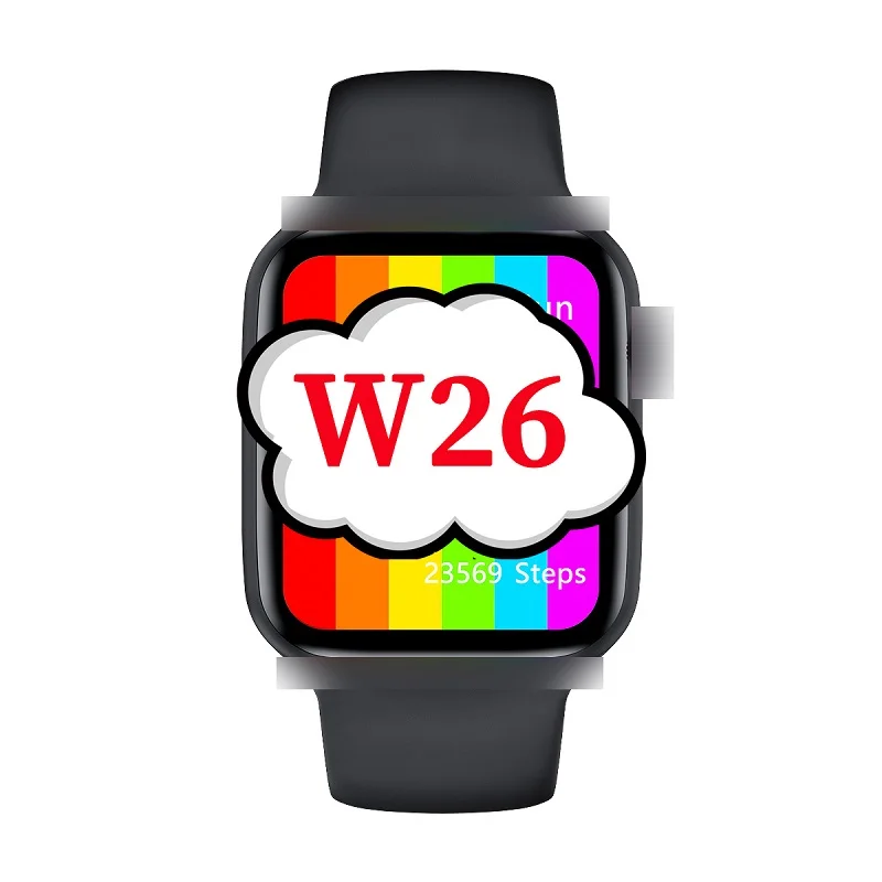 
W26/W26+ Body temperature BT call smart watch wristband ECG PPG heart rate blood pressure oxygen monitor smartwatch 