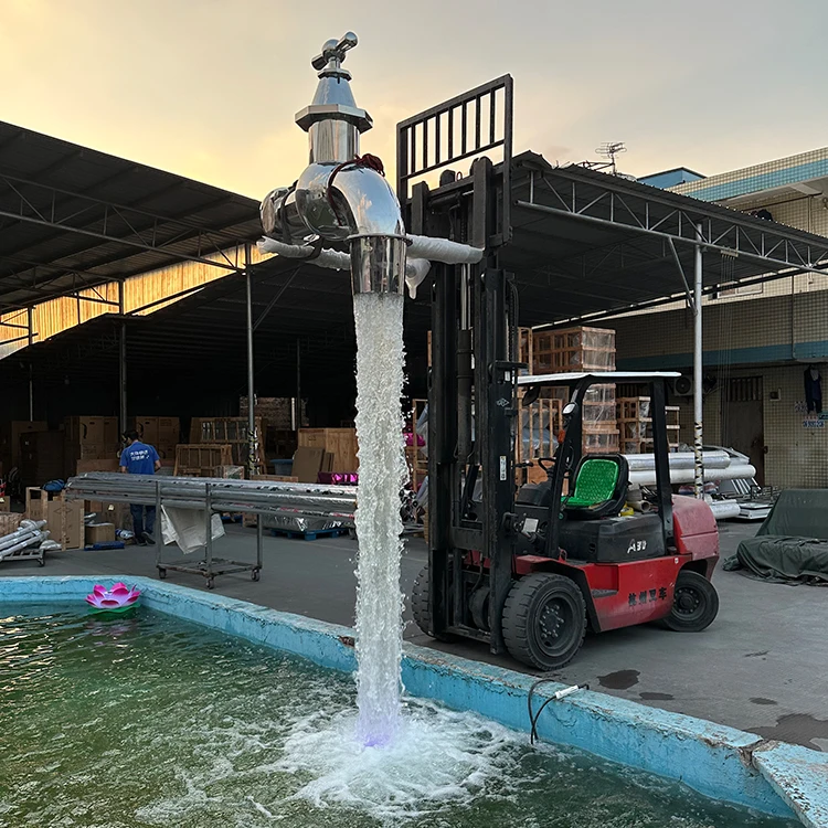 Stainless Steel Magical Floating Faucet Fountain for Outdoor