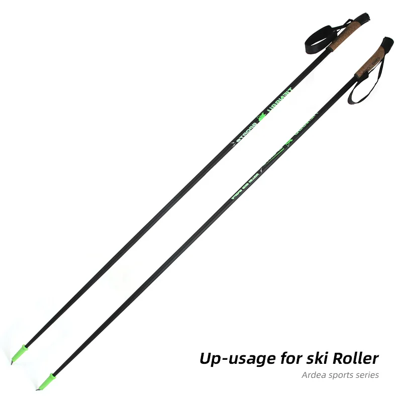 High Quality Several Sizes Ski Poles Adult Skis Rods Fiber Glass Roller Skis Poles Sliding Sticks