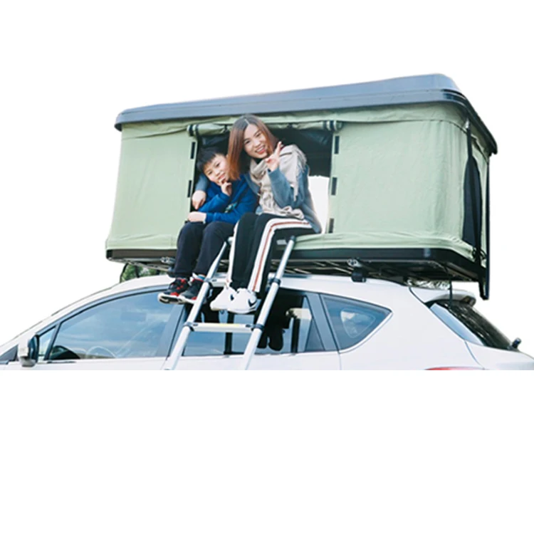 Hot Sale Outdoor Camping Tent Hard Shell Car Roof Top Tents For 2-3 People