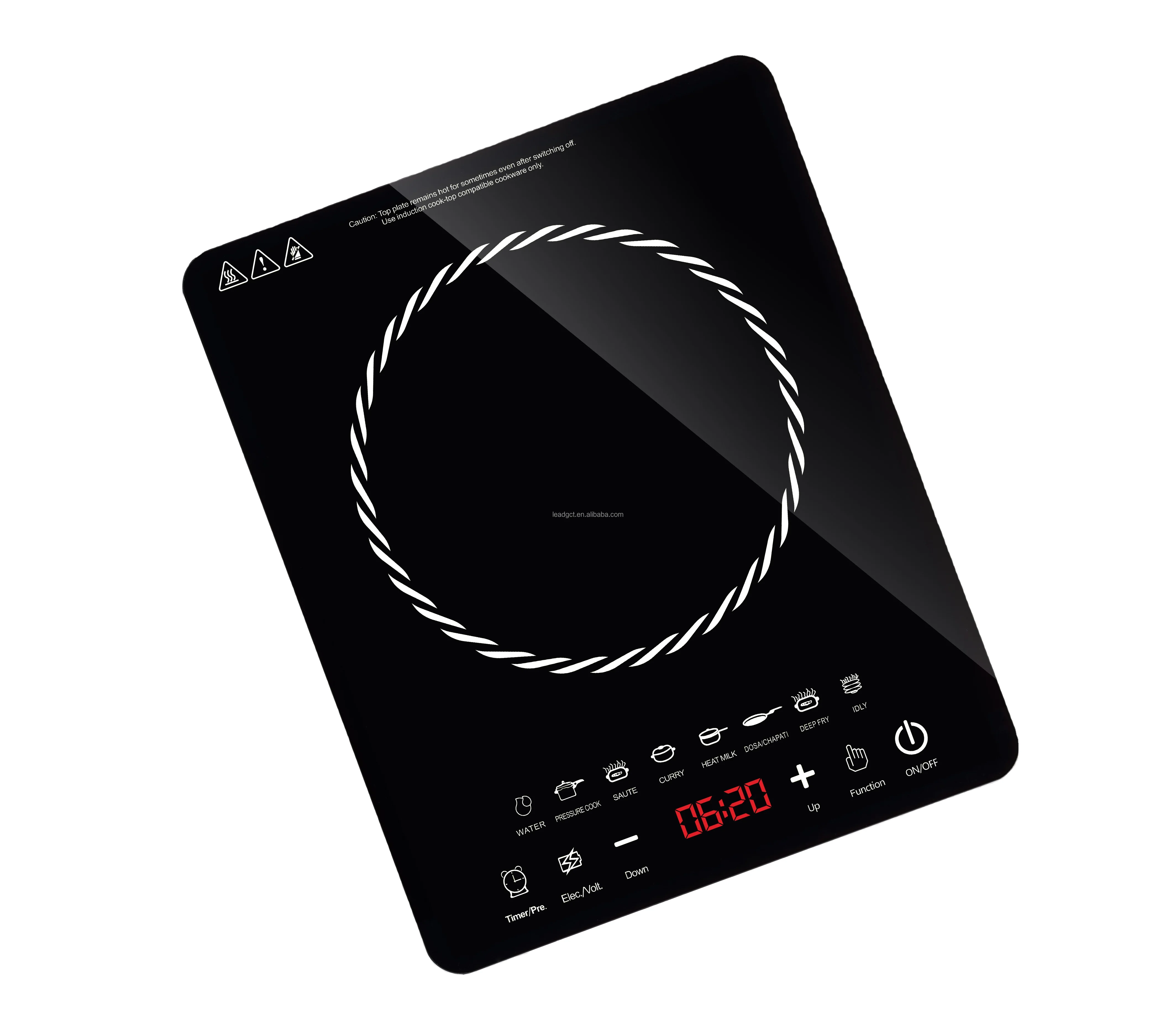 Black Crystal Glass Plate For Any Cookware Infrared Cooker Panel Ceramic Glass 4mm Black crystal panel