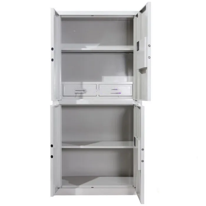 Factory direct 4 door metal office file cabinet with 2 secret drawers
