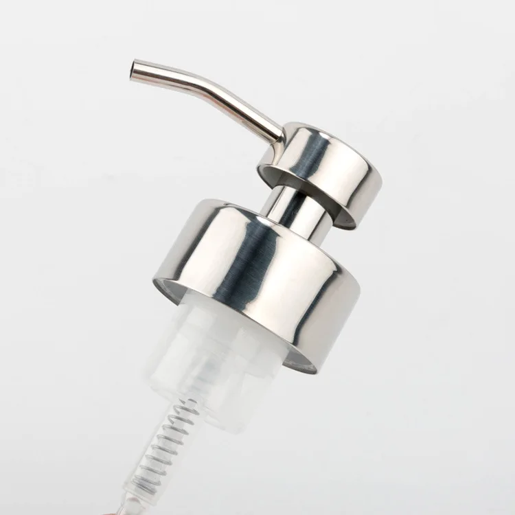 Factory wholesale 304 stainless steel 28/400 33/400 38/400 44/400 45/400 foaming soap pump