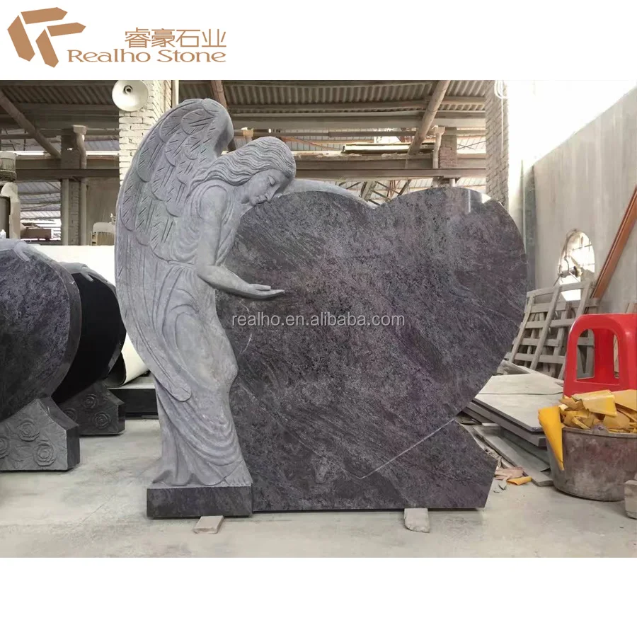European Style Angel Headstones Granite Tombstones And Monuments