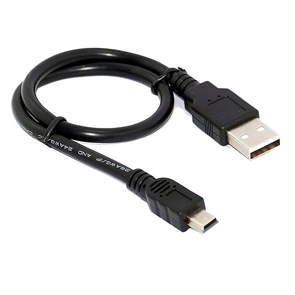
Custom Shied 5PIN Mini B USB 2.0 Charger Data Extension Cable For PS3  (60768380321)