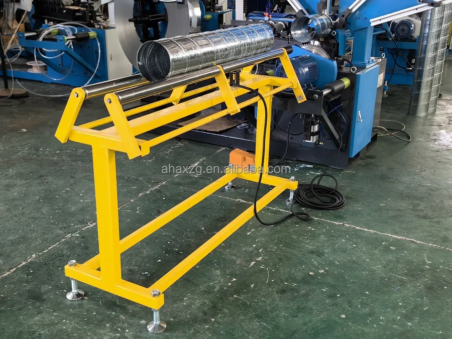 The basic pipe making machine,spiral tubeformer,spiral tube forming machine