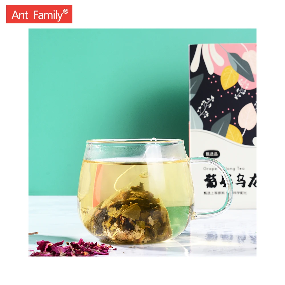 Китайский Производитель, низкая цена, виноградный Улун, фрукты, чайные пакетики, виноградный Улун, чай