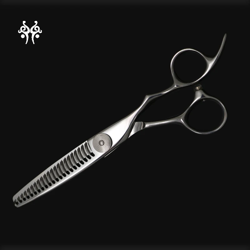 Latest Series CNC Screw Barber Scissors  SUS440c Steel Professional Barber Thinning Scissors