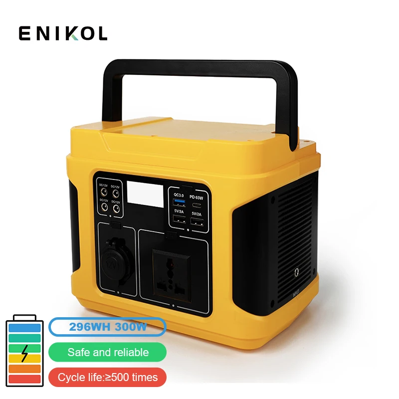New Multifunction Solar Generator 300w Outdoor Portable UPS Power Station Power Portable Solar