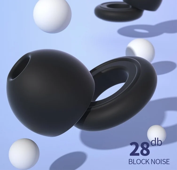 Silicone earplugs replacement earplugs spare padded earplugs earphone accessories