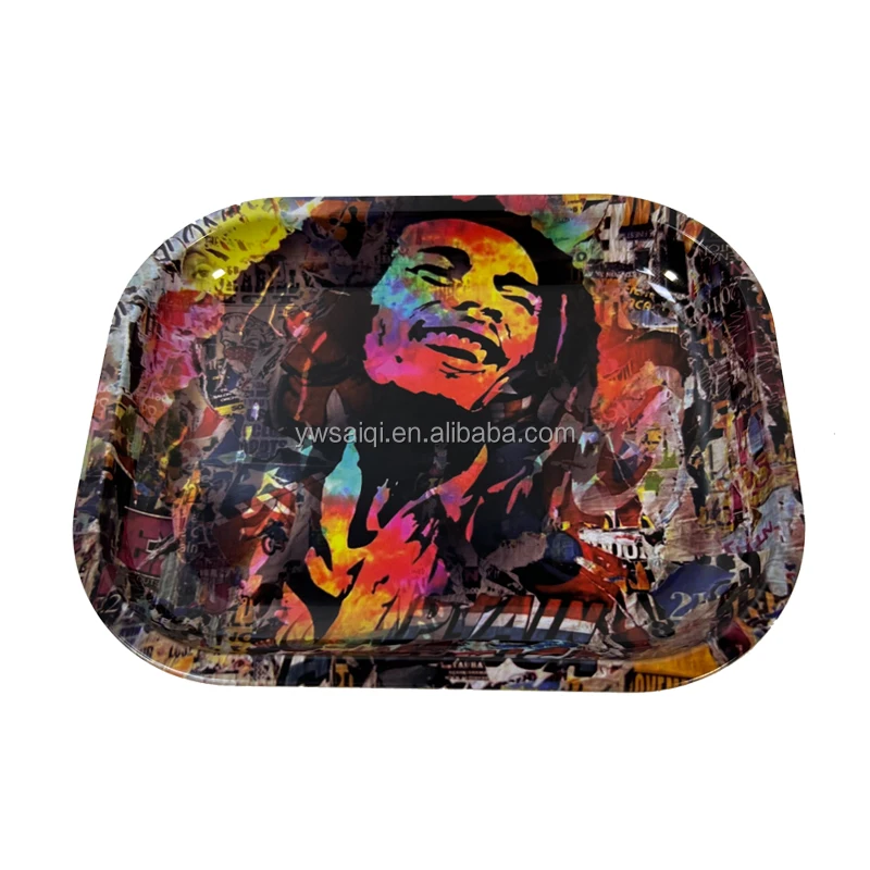 Wholesale 6 in 1 Smoking Kit with Custom Logo Herb Grinder Jar Rolling Tray Scale Roller Machine All in One Set