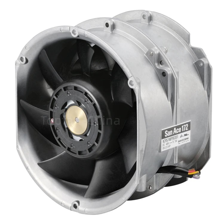 Silent ventilation fan manufactures ip68 industrial exhaust counter rotating dc brushless motor cooling Axial Flow Fans