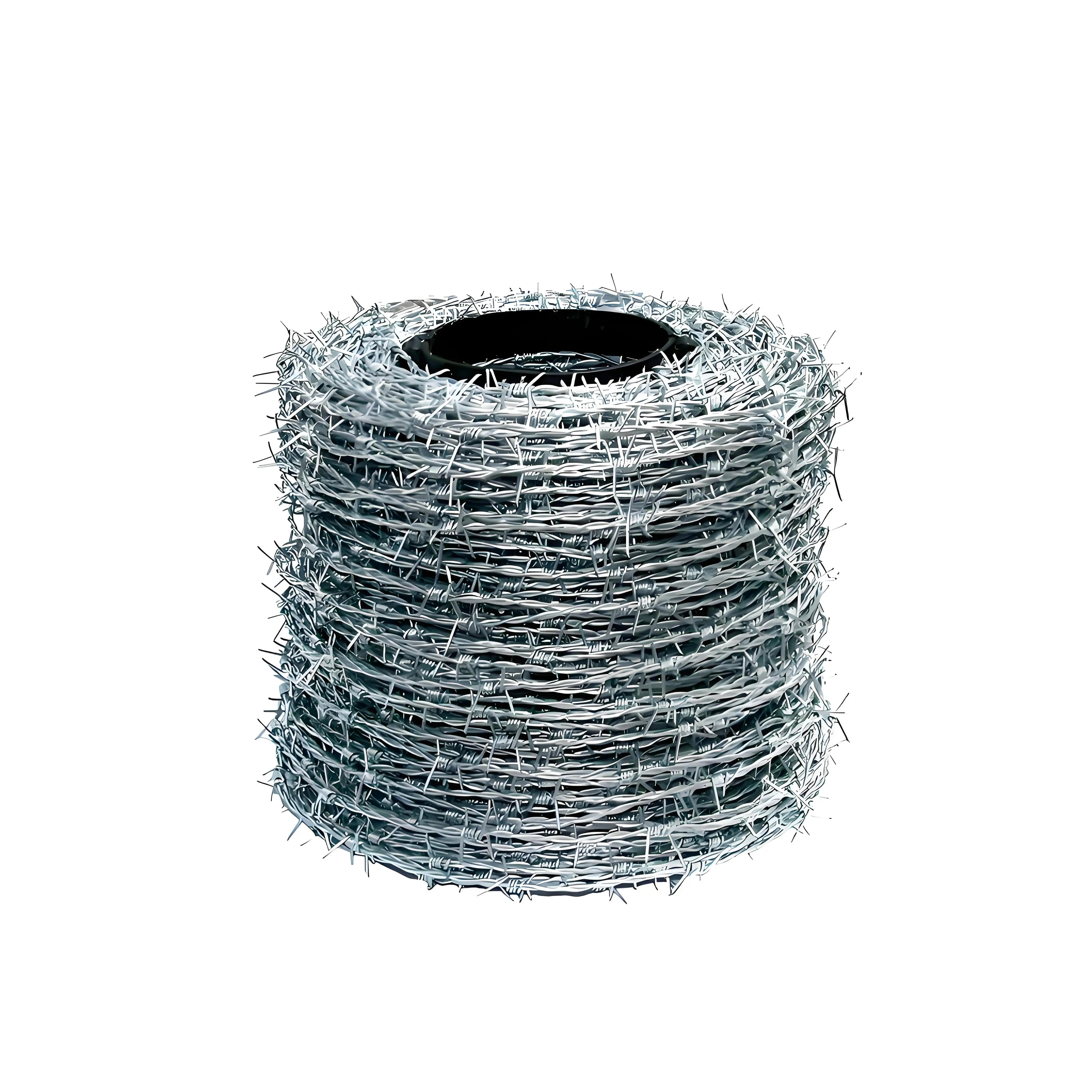 Factory Direct Good Price Standard Galvanized Reverse Twist Barbed Wire 1.6mm x 100 meter