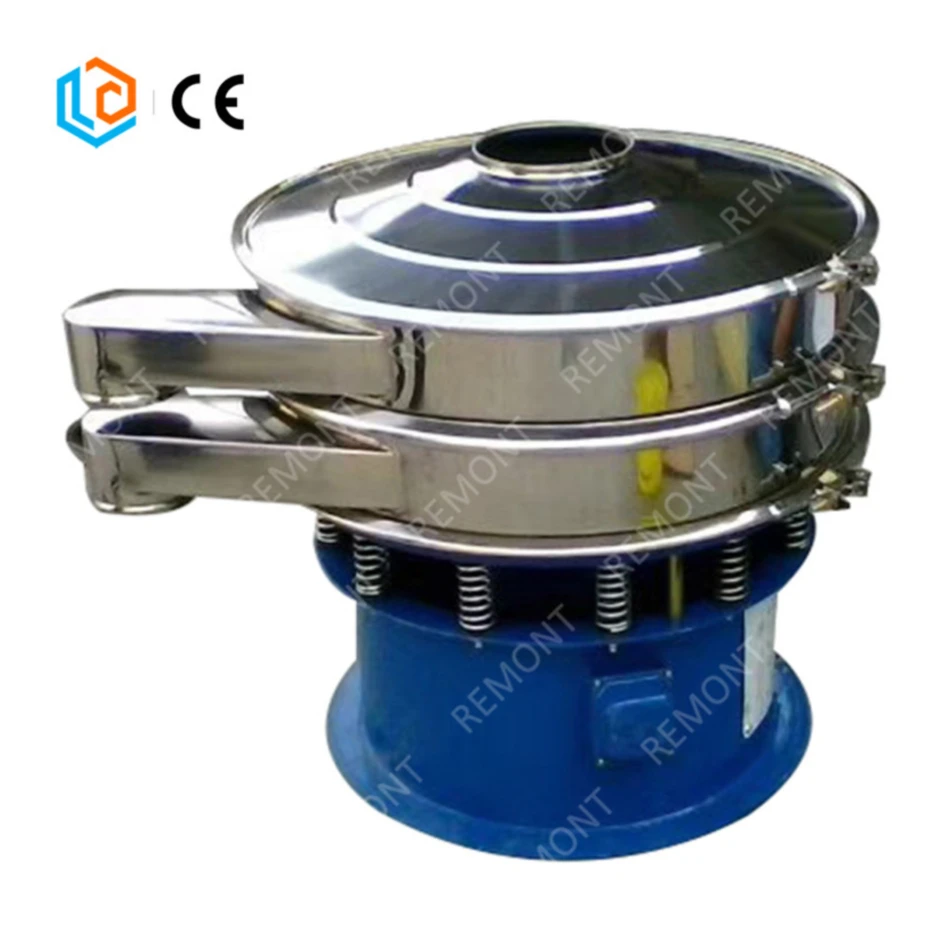 Popular Hot Sale Standard Mesh Size Chemical Powder Vibrating Sifter Machine Rotary vibro screen