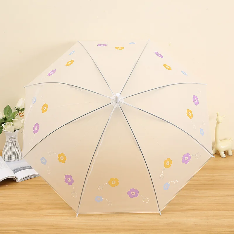 Wholesale Custom Umbrella Portable Tiny Girls Boys Kid PVC Umbrella