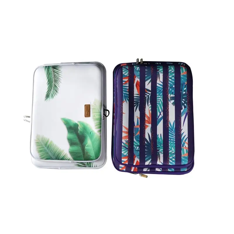 Hot Sell Multicolor Delicate Anti-Theft Polyester Travel leather Laptop Bag With Handle briefcase