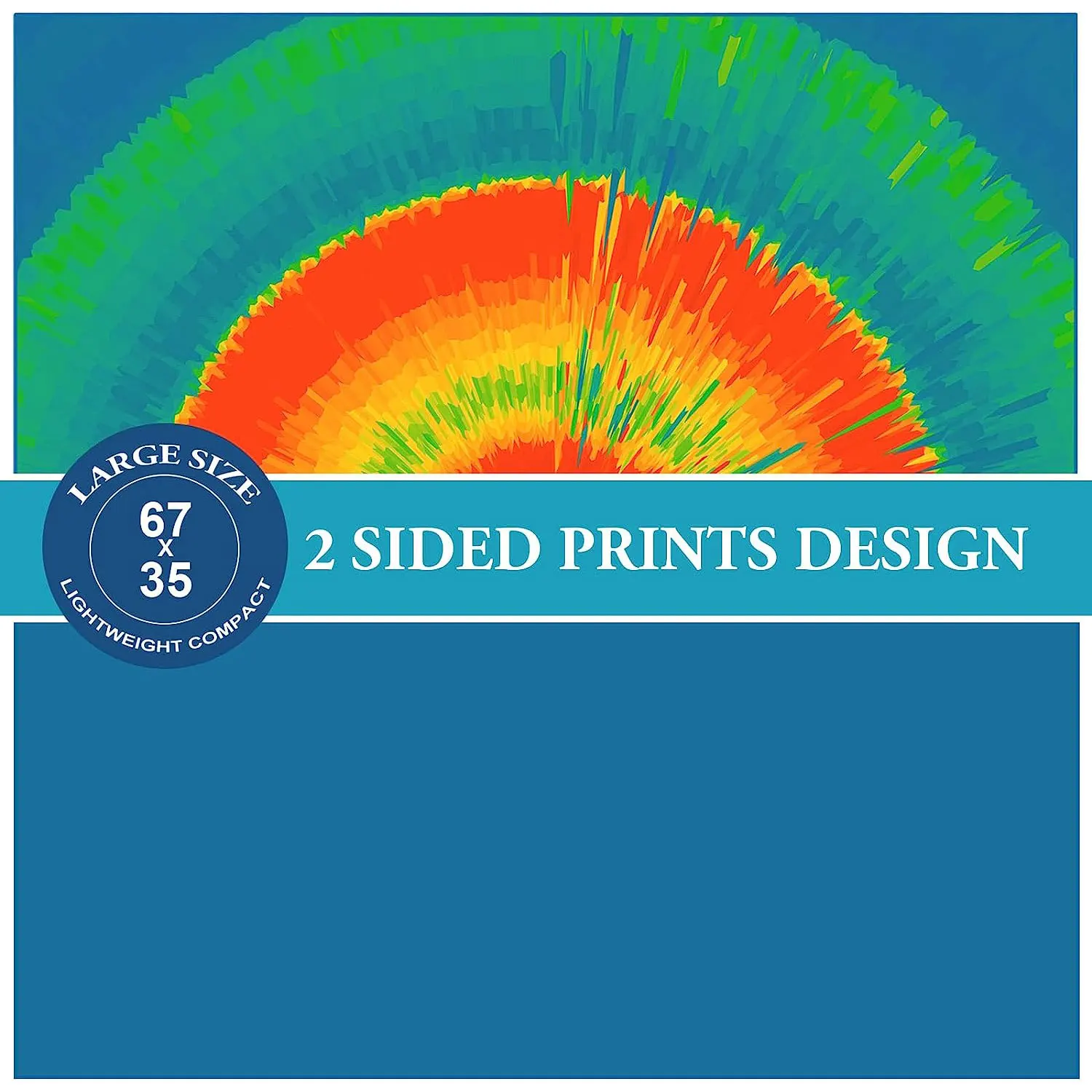 Wholesale Digital Sublimation Printed Beach Gym Sand Free Microfiber Recycled Super Large Rectangle Beach Towel With Logo Custom