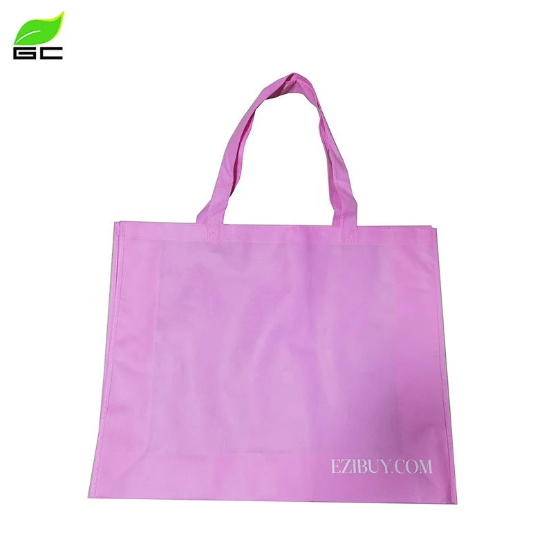 High Quality Cheap Price Sewing Non Woven Tote Bags With Customize Printing for Packing items in daily life.
