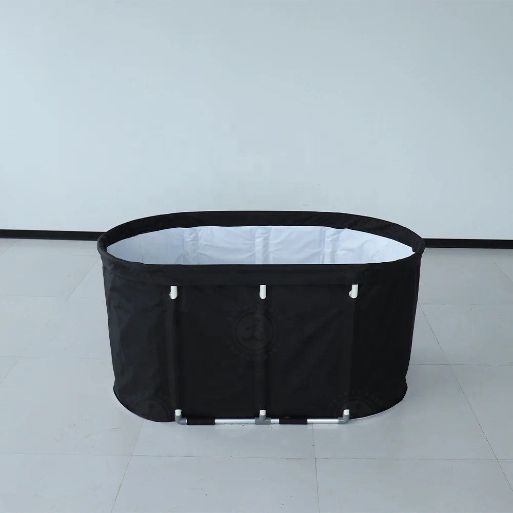 Inflatable Ice Bath Cold Plunge Barrel Portable Oval Ice Bath tub for Cold Water Therapy Recovery