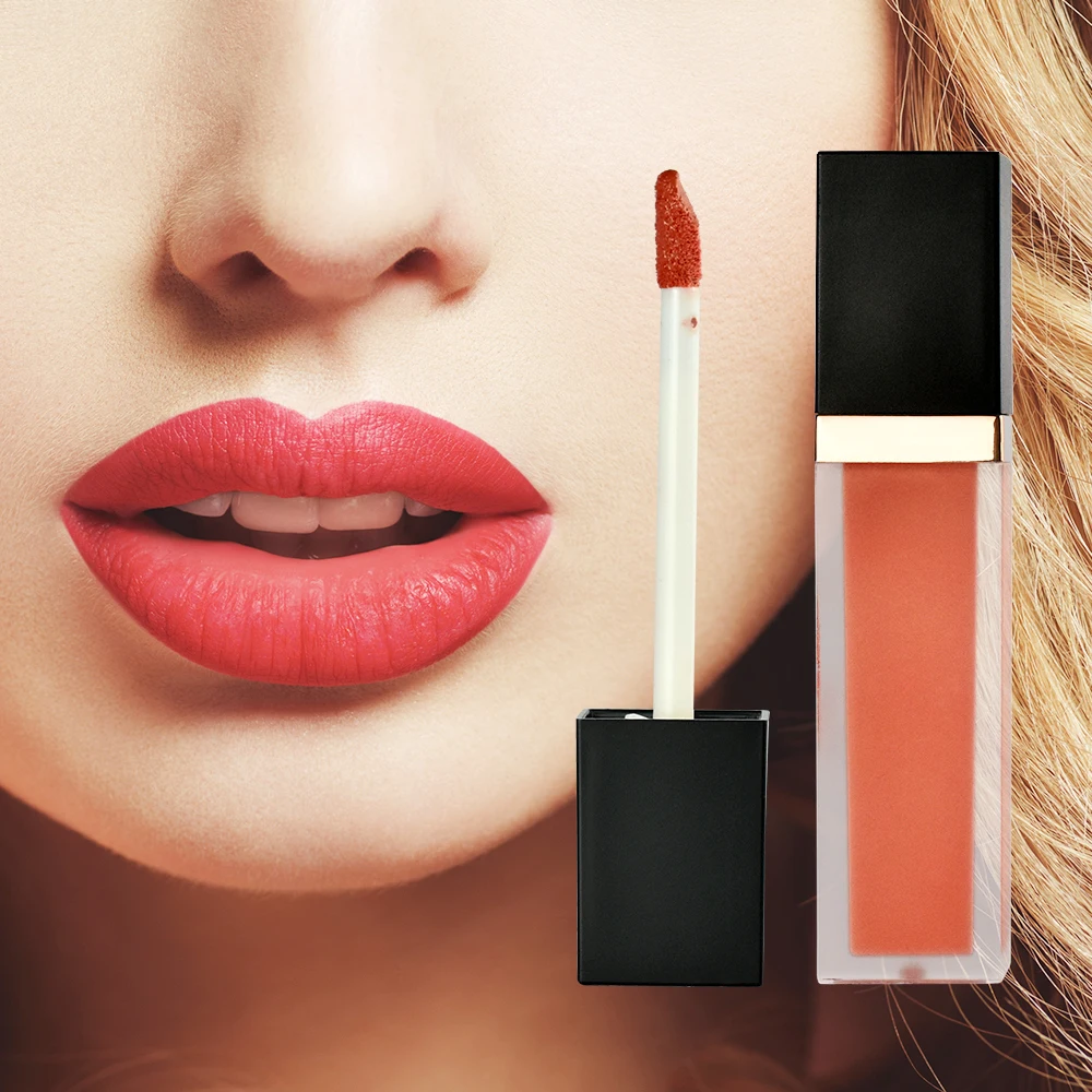 AKIACO Private label matte lip gloss tint OEM makeup lipgloss private label