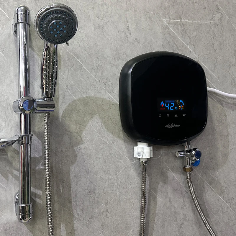 calentador de agua para ducharse 220v portable 5500w electric hot water heater electric geyser electric