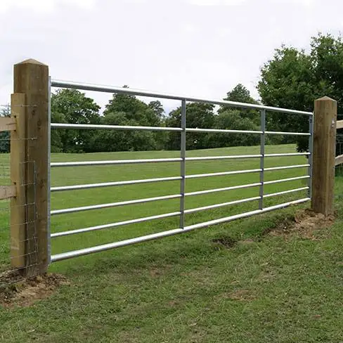 1.8 meters high hot dipped galvanized cattle sheep horse feral animal gate for 5bar N I ETC  farm gates