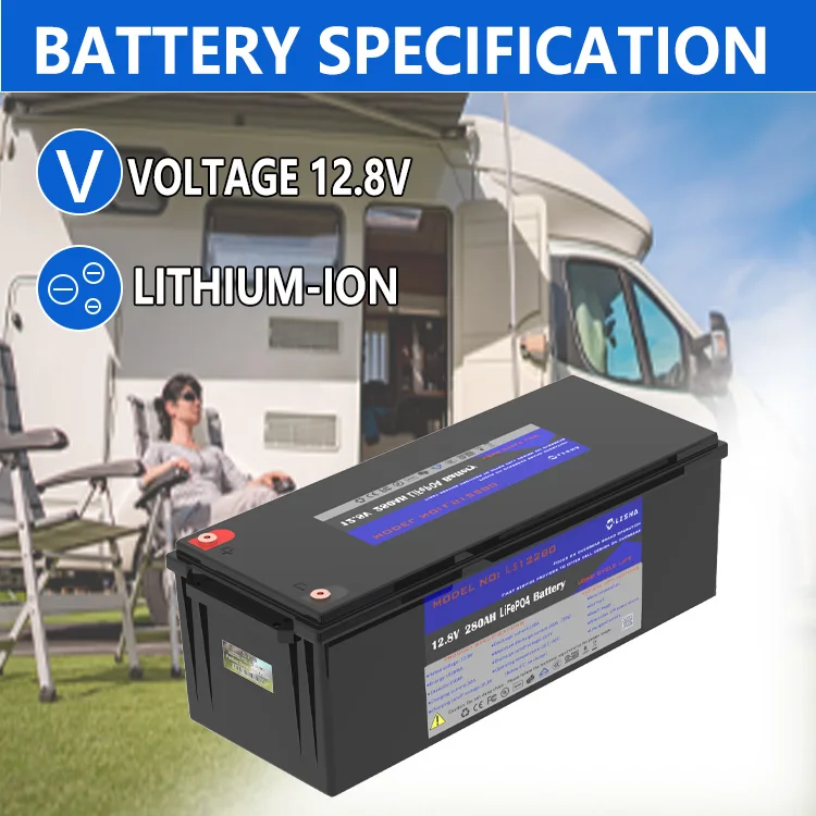 Lisha Good Selling High Quality 12.8V 150Ah Rechargeable Battery Pack Energy Storage System LiFePO4 Lithium ion Battery