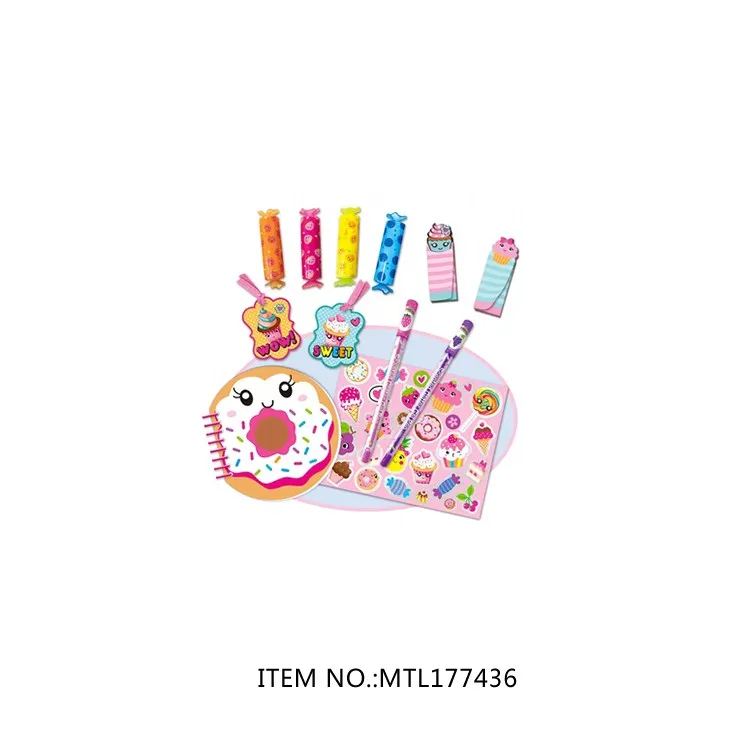 Custom Kids Gifts Toys Children Unicorn Stationery Set Stationary Gift Set Party Prizes for Girls