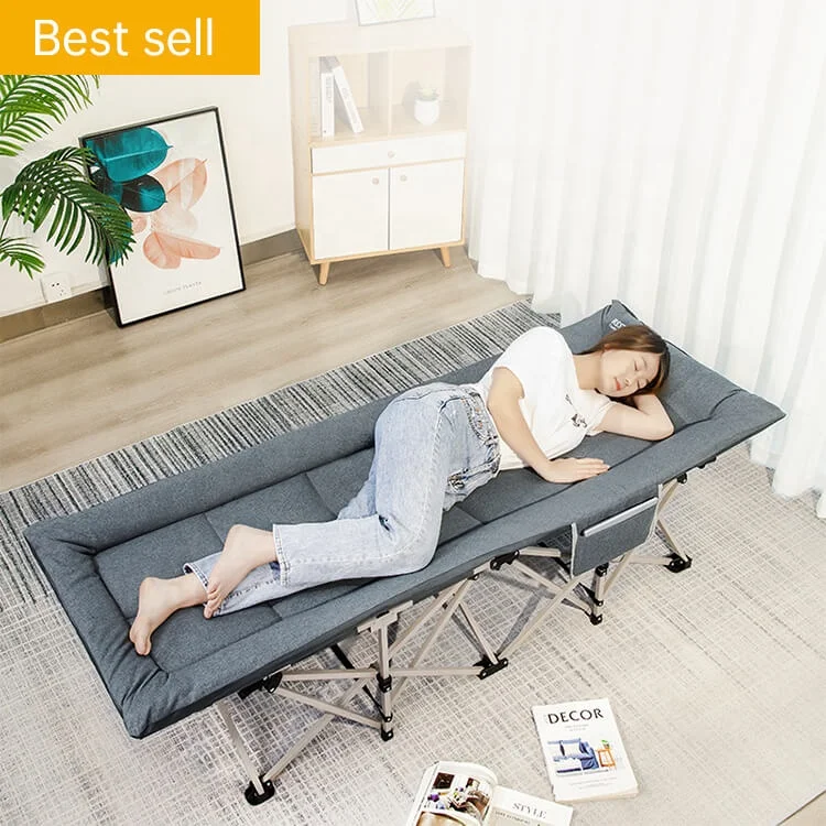 Strong Metal Frame lightweight  portable folding bed