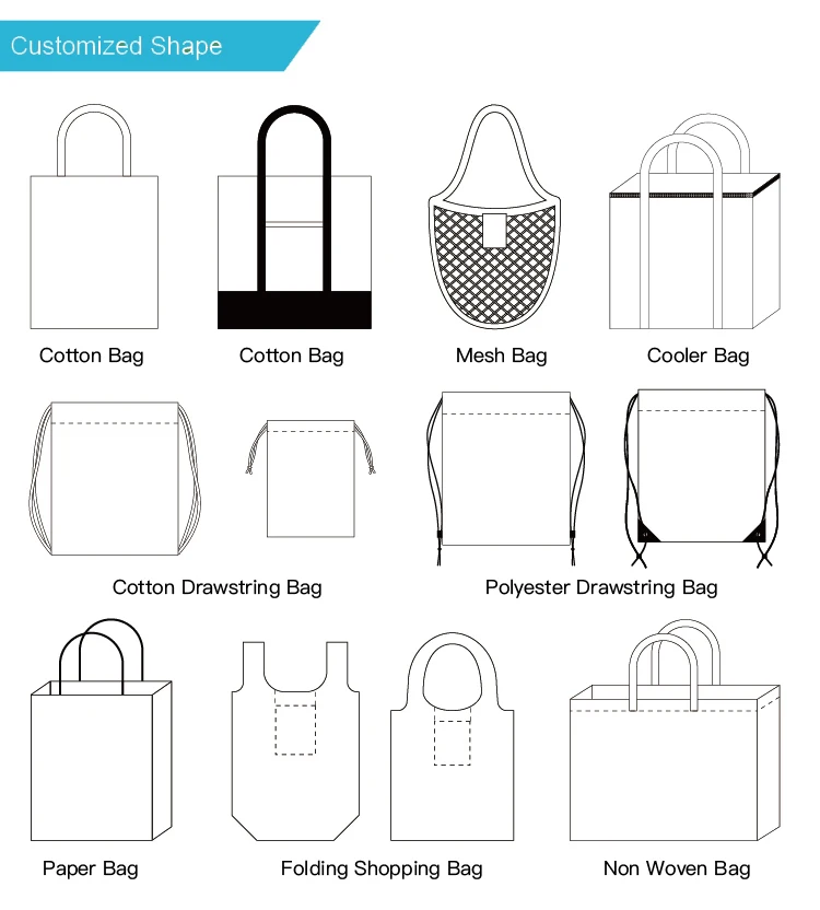 Женская Холщовая Сумка большого размера с логотипом на заказ