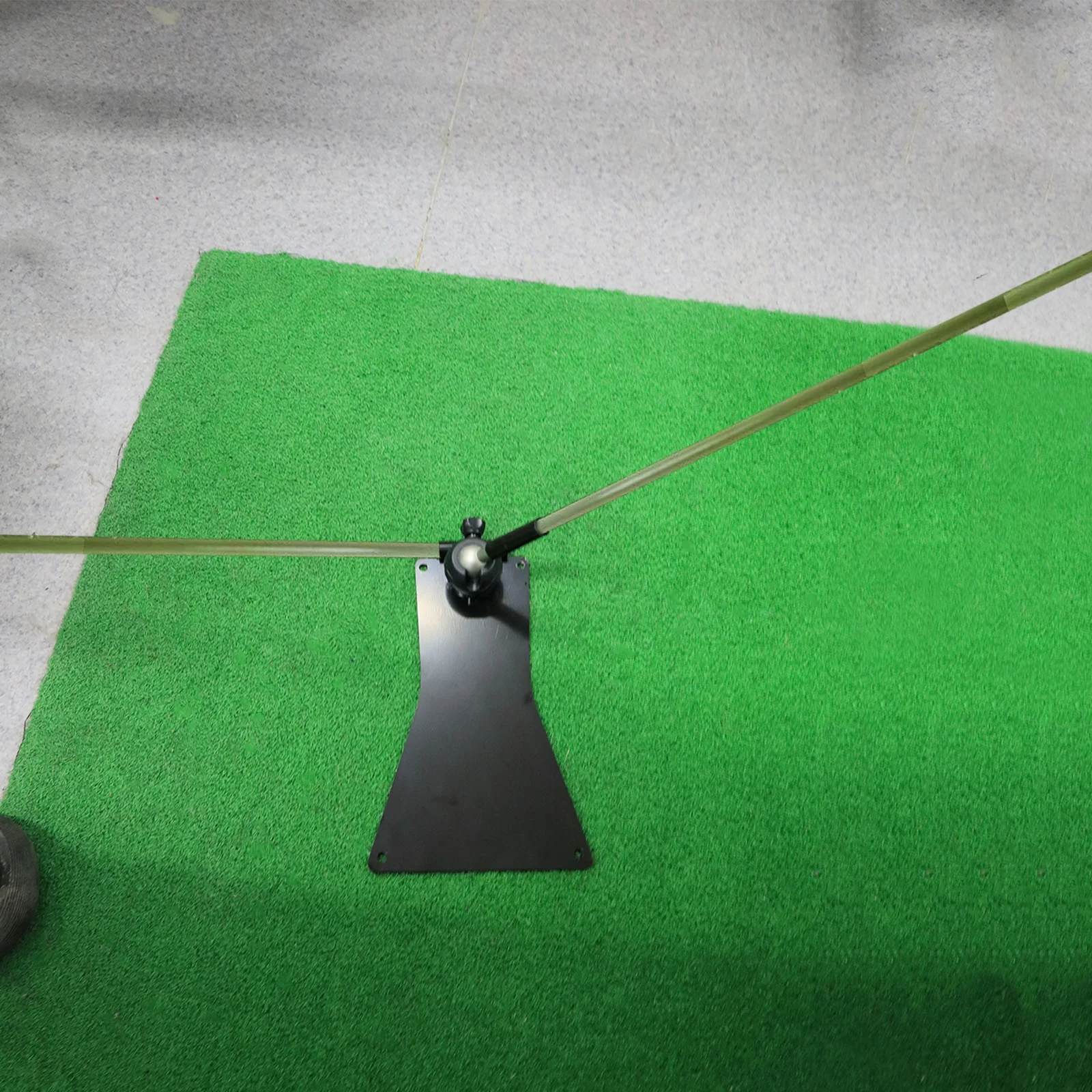 Factory Custom Golf Swing Plate Adjustable Alignment Stick Rods Base Training Aids Indoor Outdoor Driving Range or Mat Practice