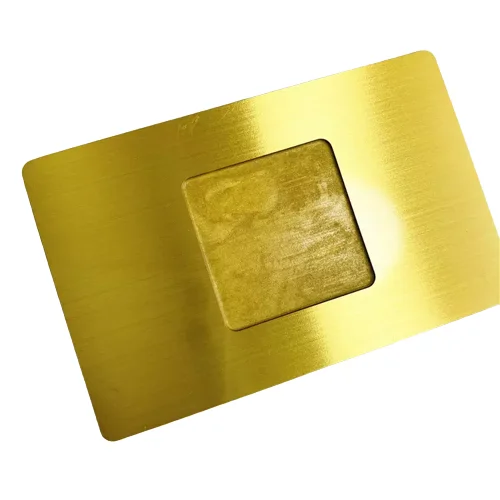 Manufacturer High Quality OEM NFC Metal Cards With QR code