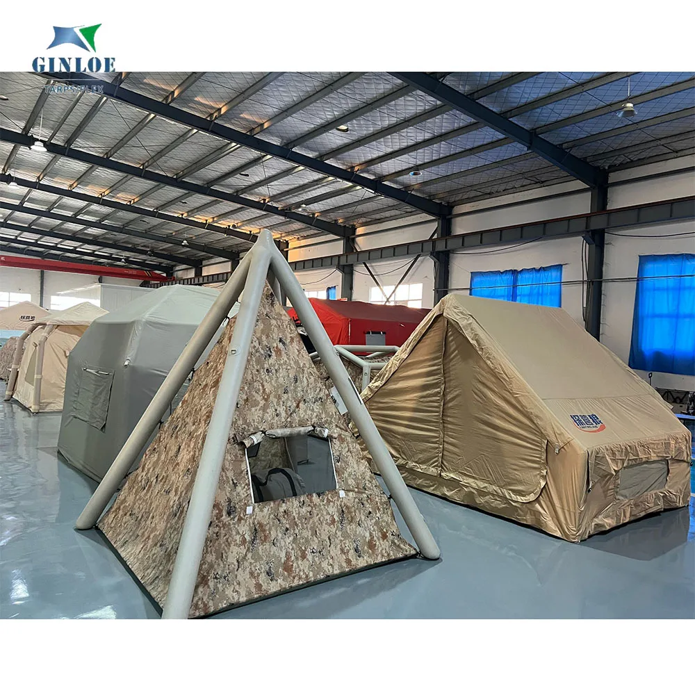 Outdoor camping inflatable tent small tourism outdoor tent