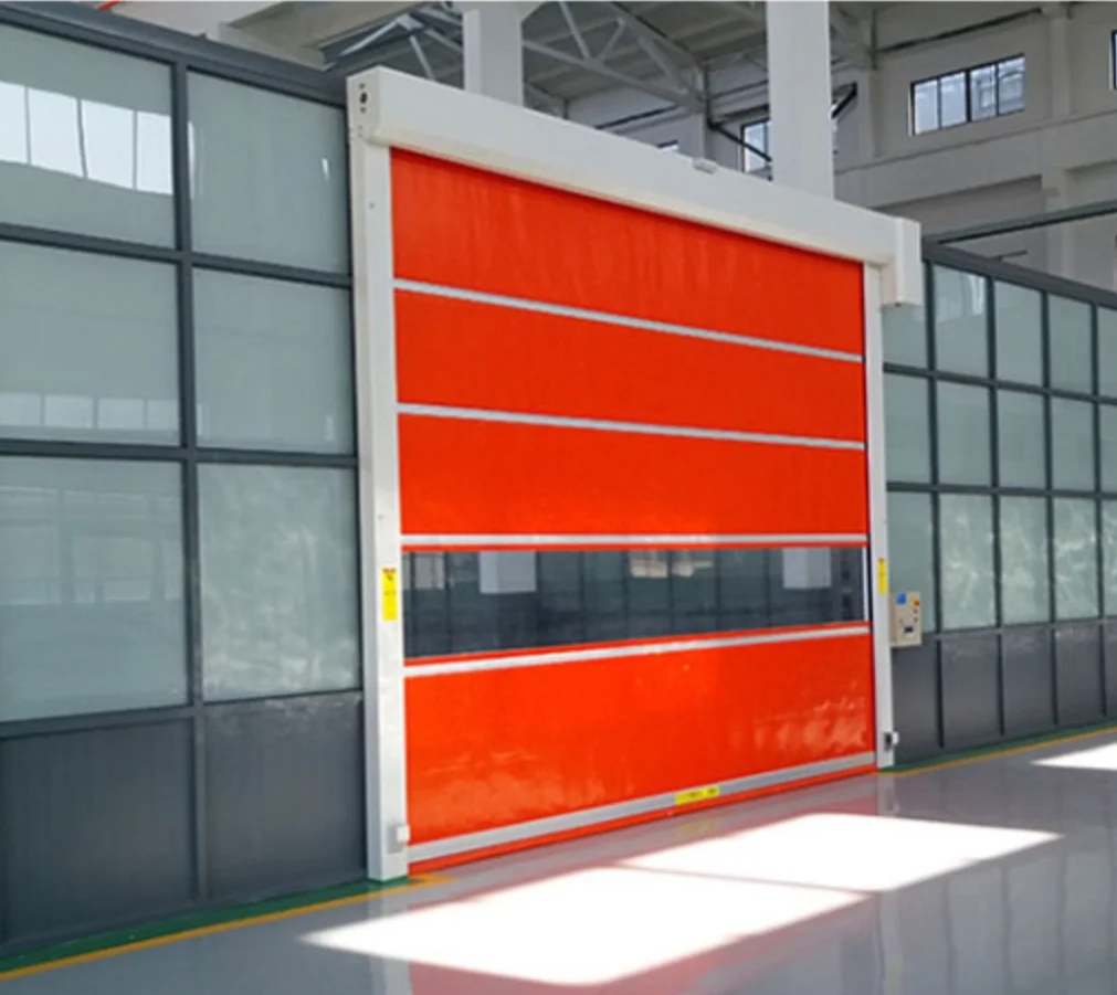 Best Price High Speed PVC Door Automatic Fast Roll Up Shutter Doors