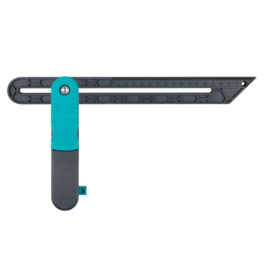  Angle Measurement Tool for Woodworking Ruler with Lock Protractor Guide