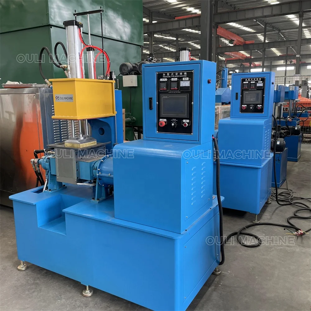 Factory Price Rubber Kneader Machine, Small Type Lab Laboratory Dispersion Rubber Internal Mixer,  Banbury Kneader Machinery