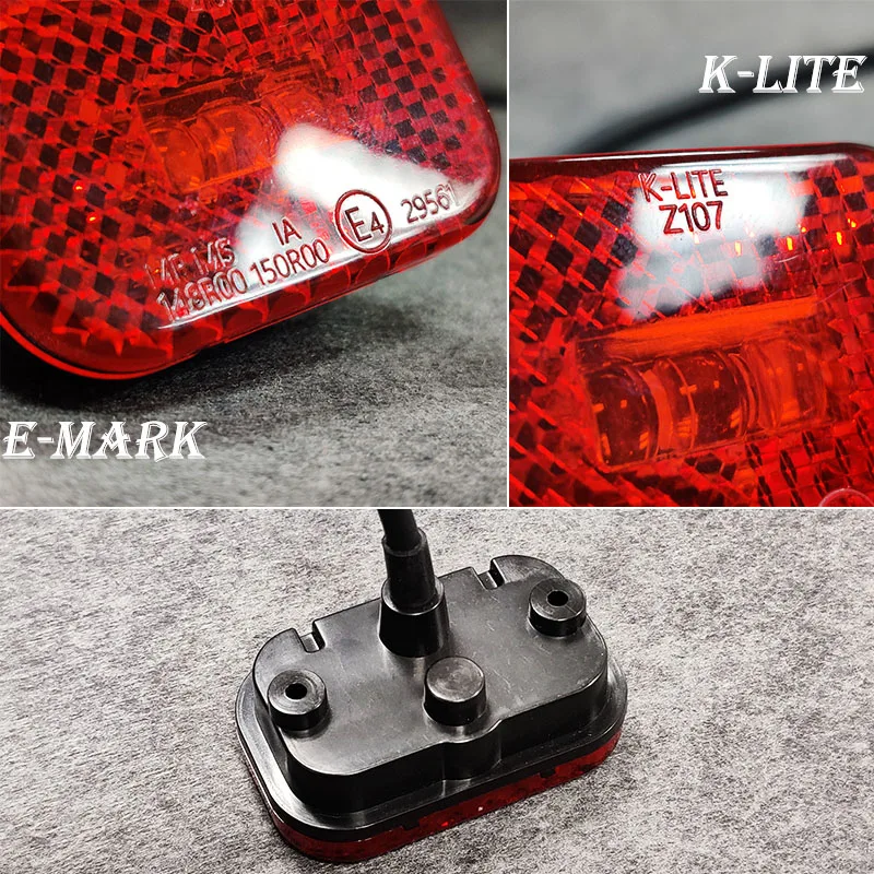 Задний фонарь для скутера E Mark tail brake design
