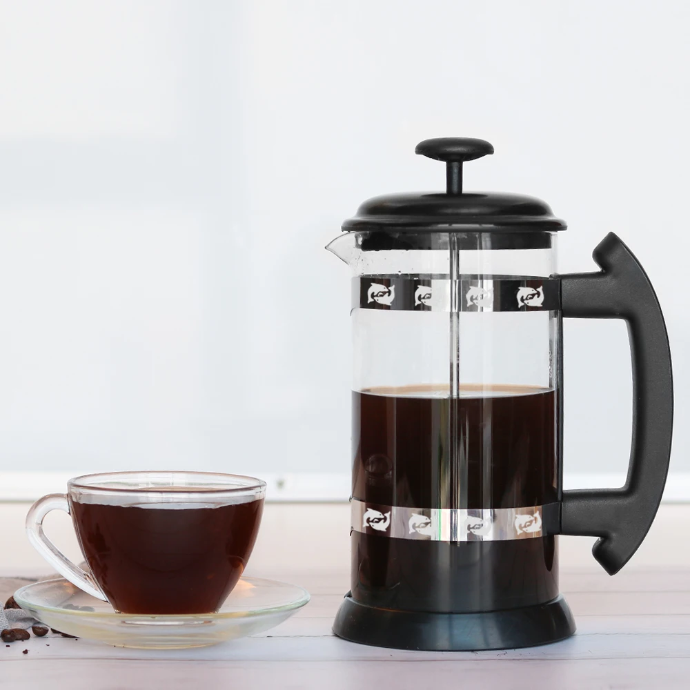 Home use Coffee and Tea Travel French Press Double Wall Stainless French Press 1000ml 600ml French Press