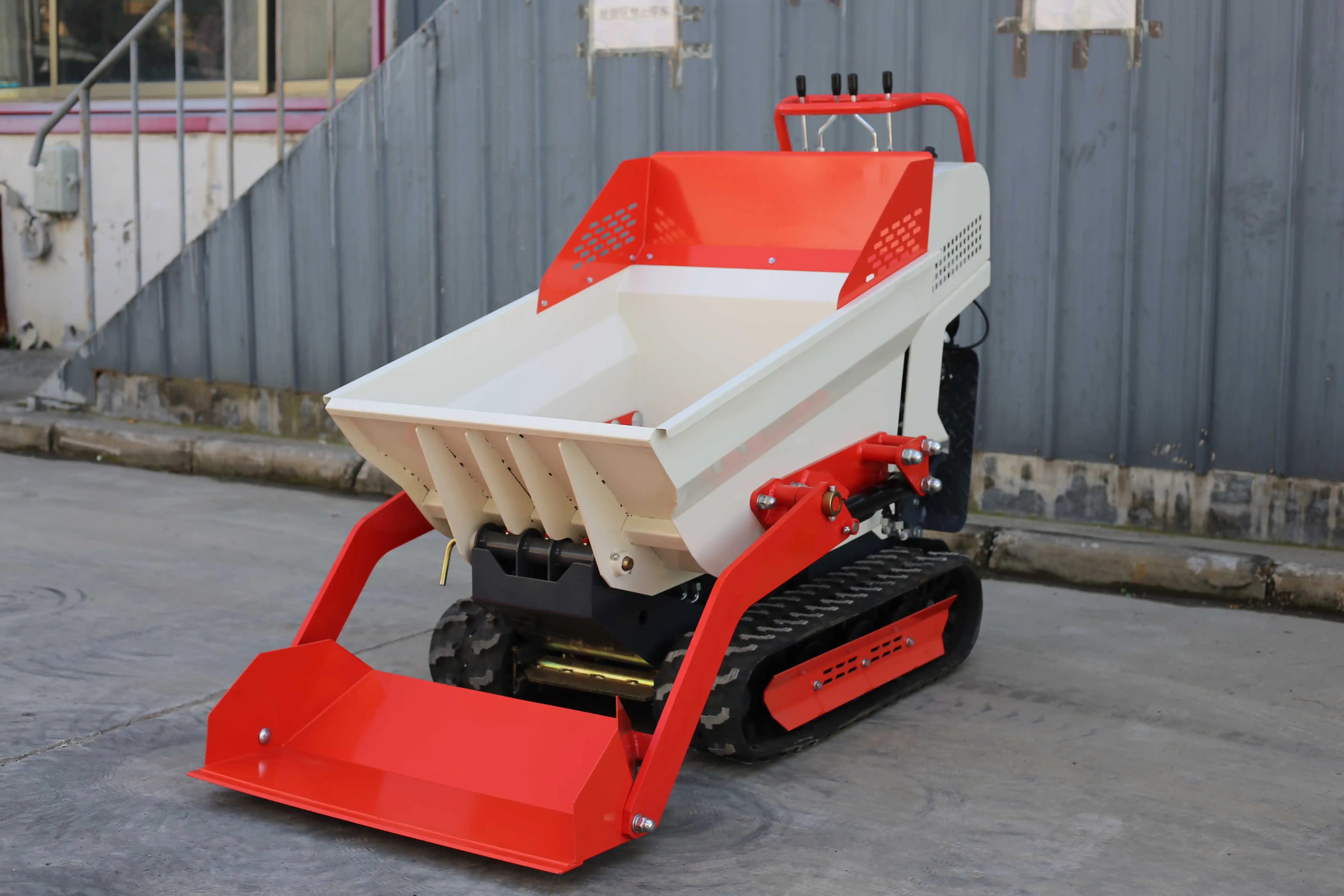 Dumper Truck Hydraulic  Mini  Crawler Dumper Transporter For Mine Cement Concr Crawler Dumper Truck