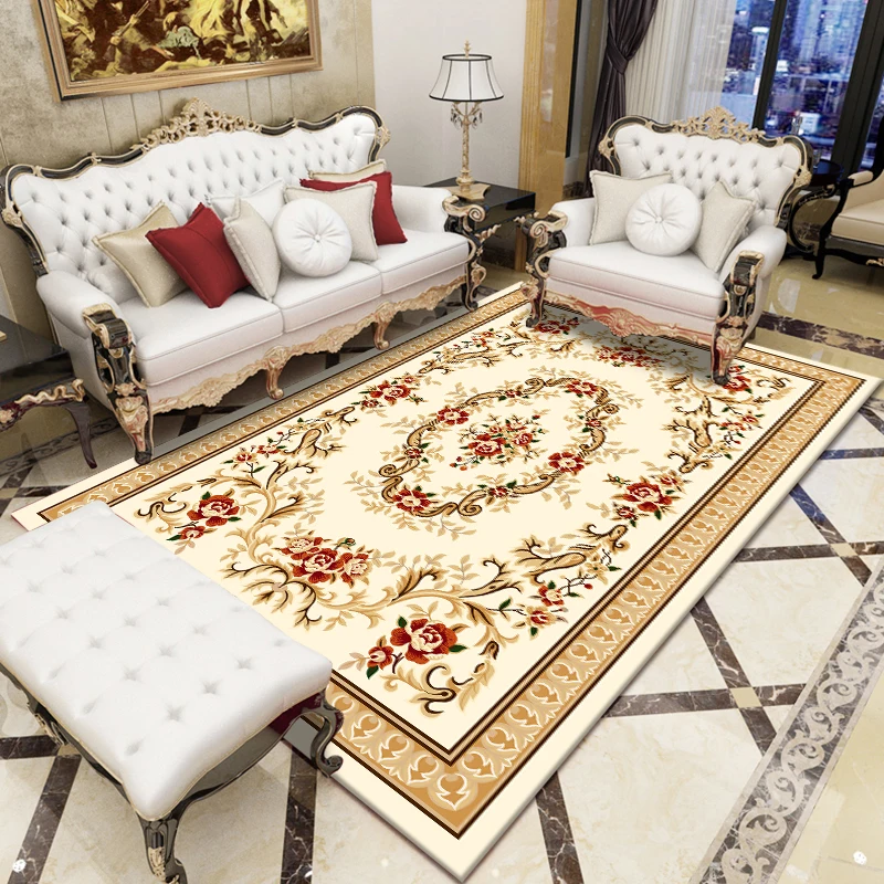 High Quality Hotsale 100% 3D Printed Rug Carpet Washable  Living Room